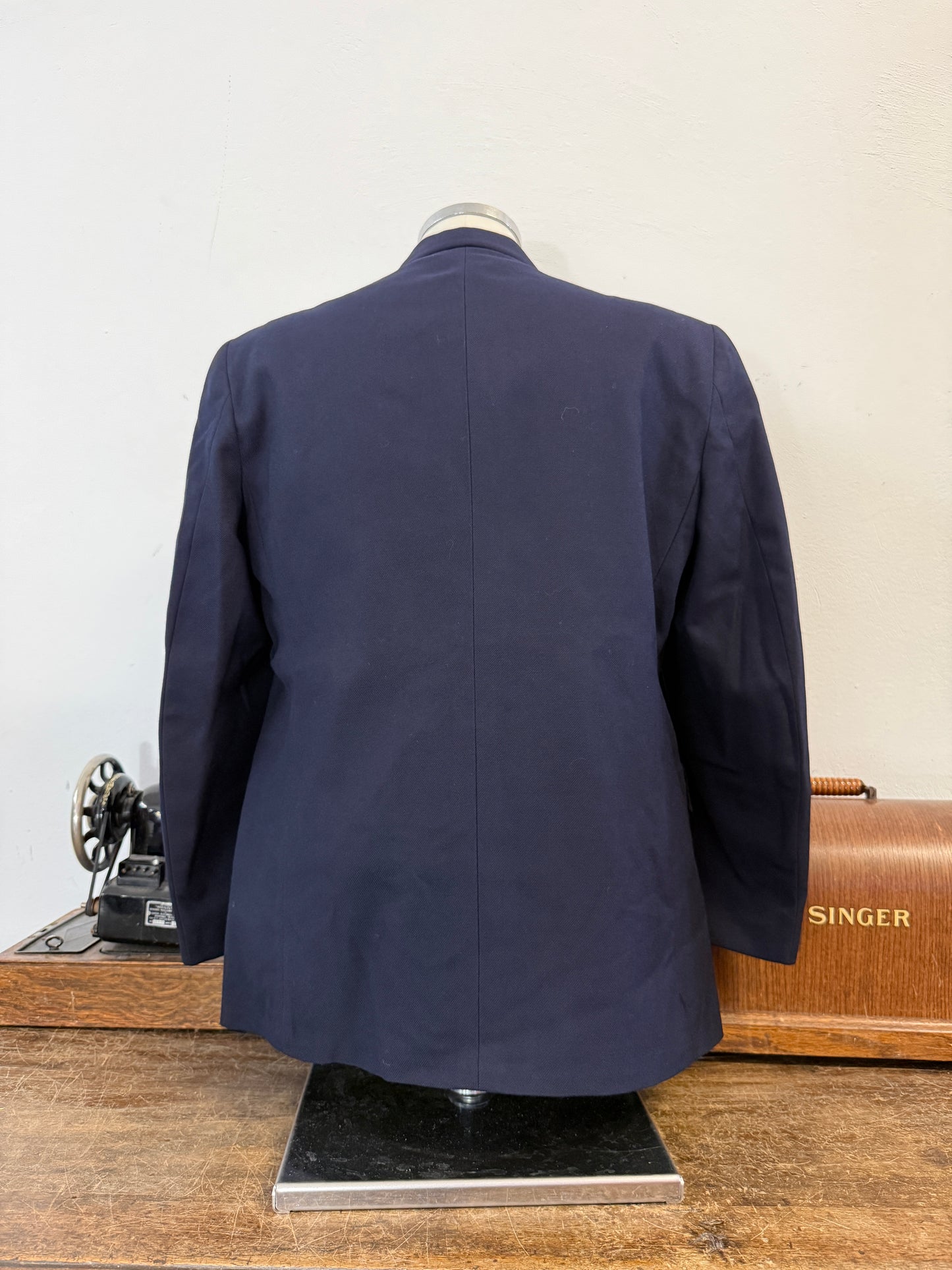 Vintage 00’s Italian Navy Double Breasted Jacket “M”