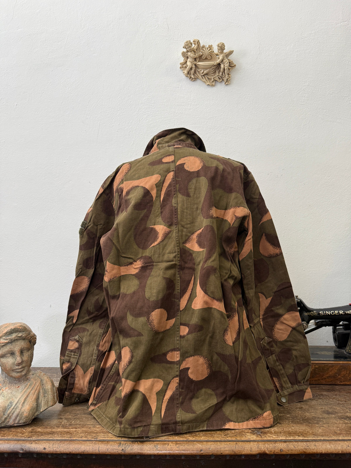 Vintage Hungarian Army Camo Jacket “XL”