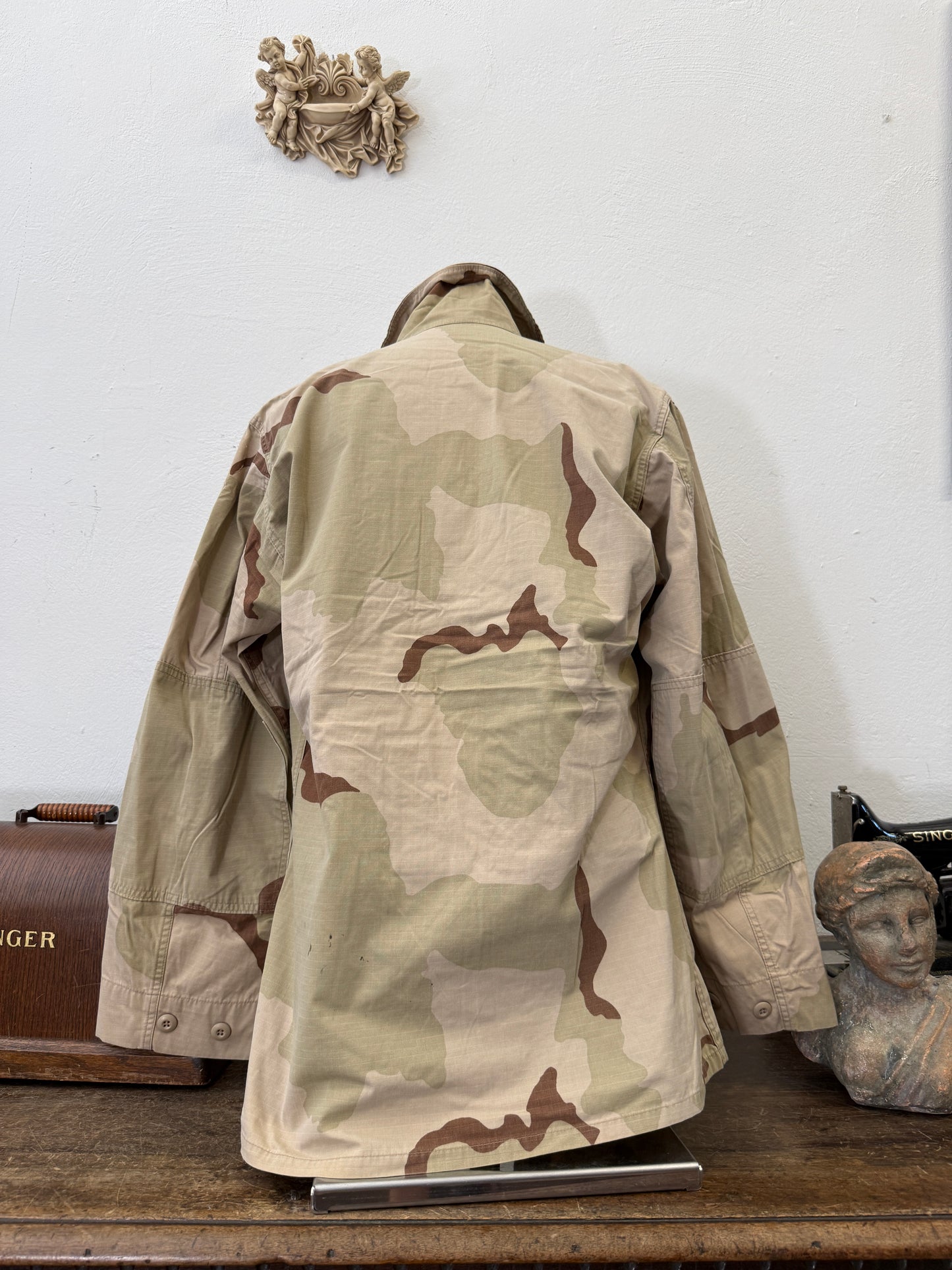 Vintage BDU Camo Jacket Ripstop US Army – L/XL