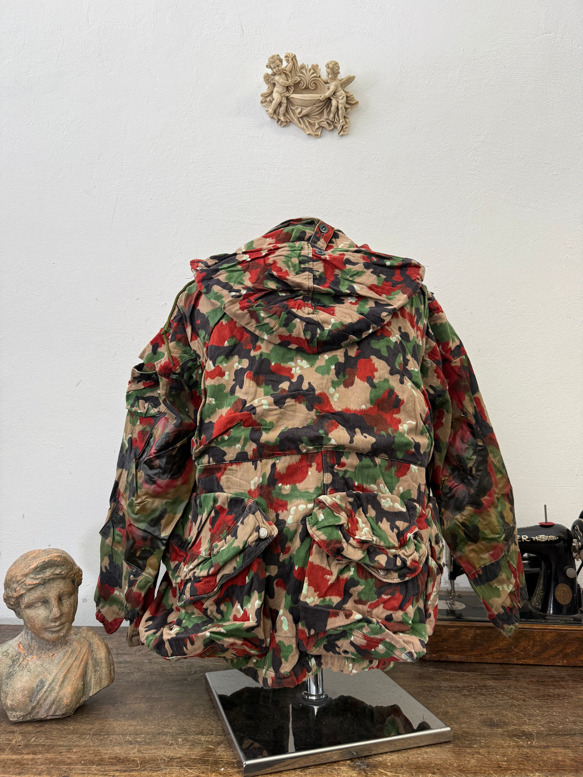 Vintage Swiss Army Camo Jacket M70 “L”