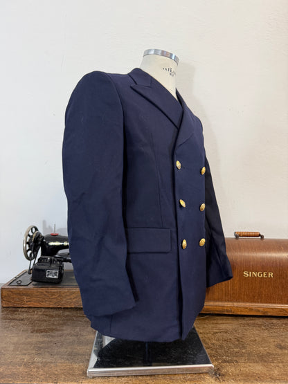 Vintage 00’s Italian Navy Double Breasted Jacket “S”
