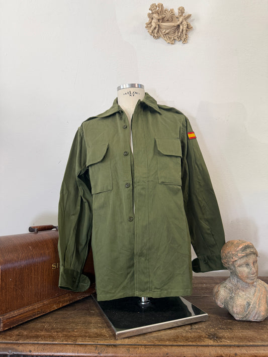 Vintage Spanish Army Shirt “L”