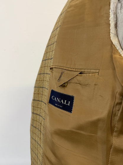 Vintage Checkered Canali Wool/Cachemire Jacket “M”