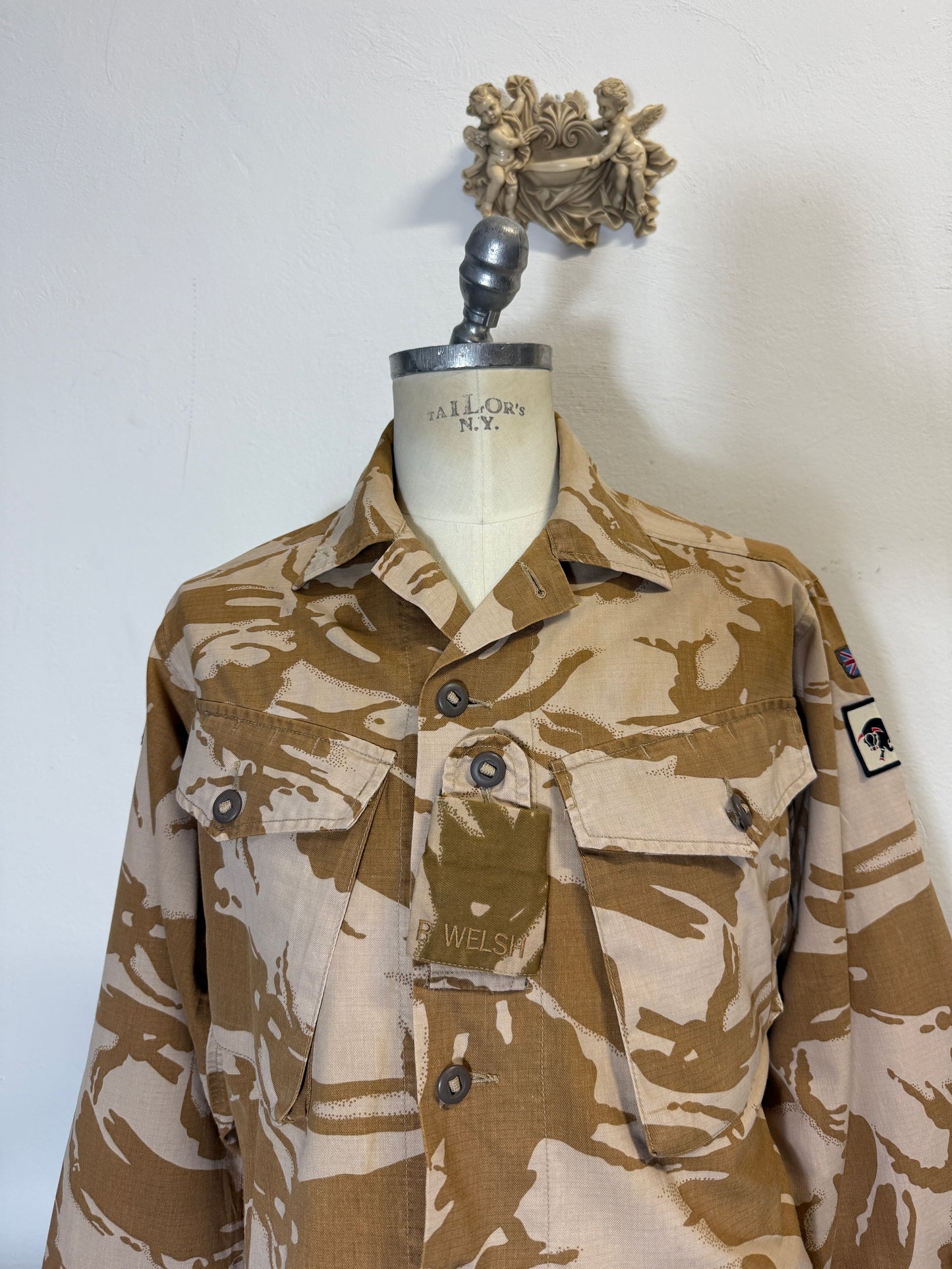 Vintage British Army Camo Jacket “M”