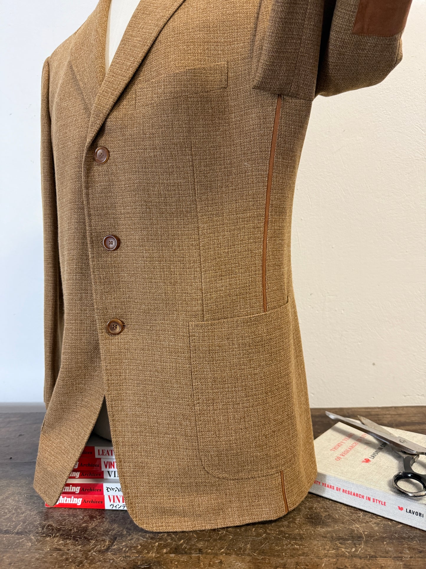 Vintage Cashmere/Wool Blazer “L”