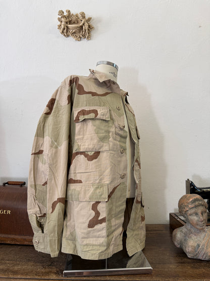Vintage BDU Camo Jacket Ripstop US Army – XL