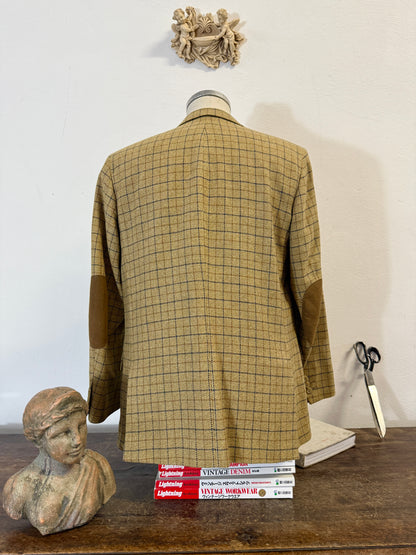 Vintage Checkered Canali Wool/Cachemire Jacket “M”