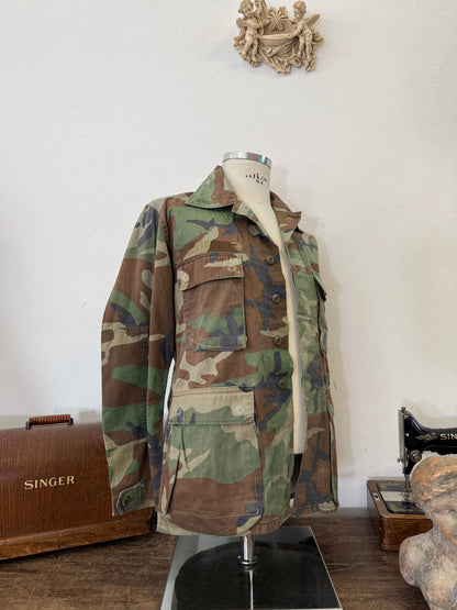 Vintage Woodland Us Army Jacket “S/M”