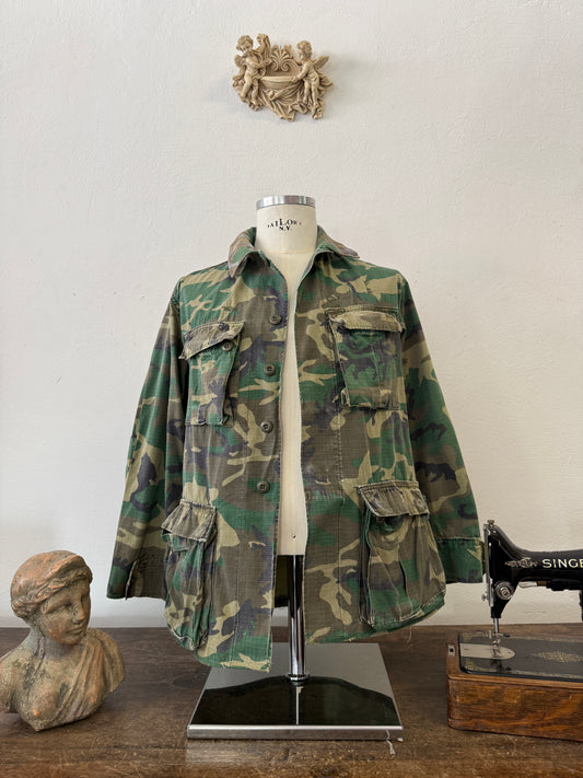 Vintage BDU Camo Jacket Ripstop “S”