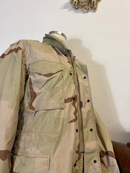 Vintage Desert Field Jacket M65 Us Army “L”