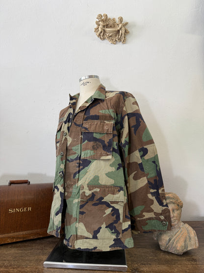 Vintage Ripstop Woodland Us Army Jacket “L”