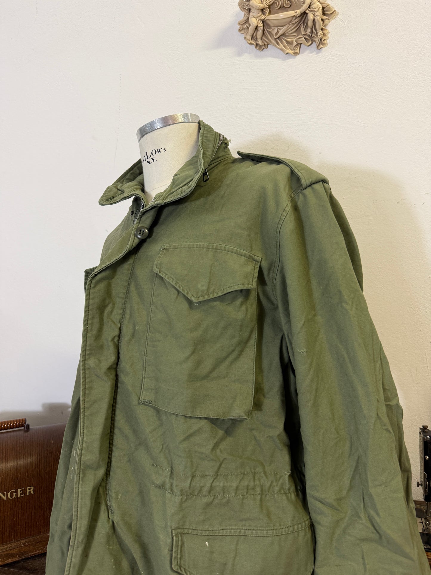 Vintage Field Jacket M65 Us Army “L”