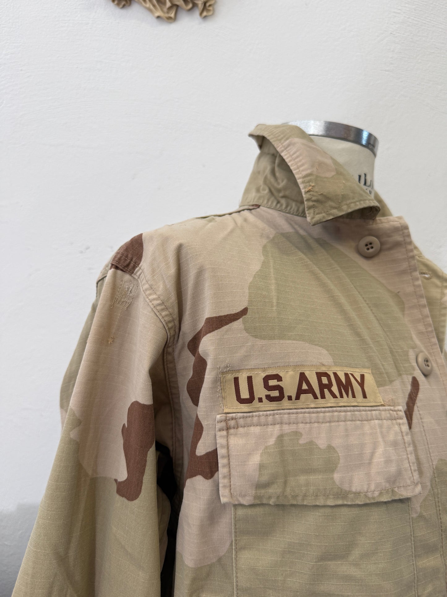 Vintage BDU Camo Jacket Ripstop US Army – L/XL