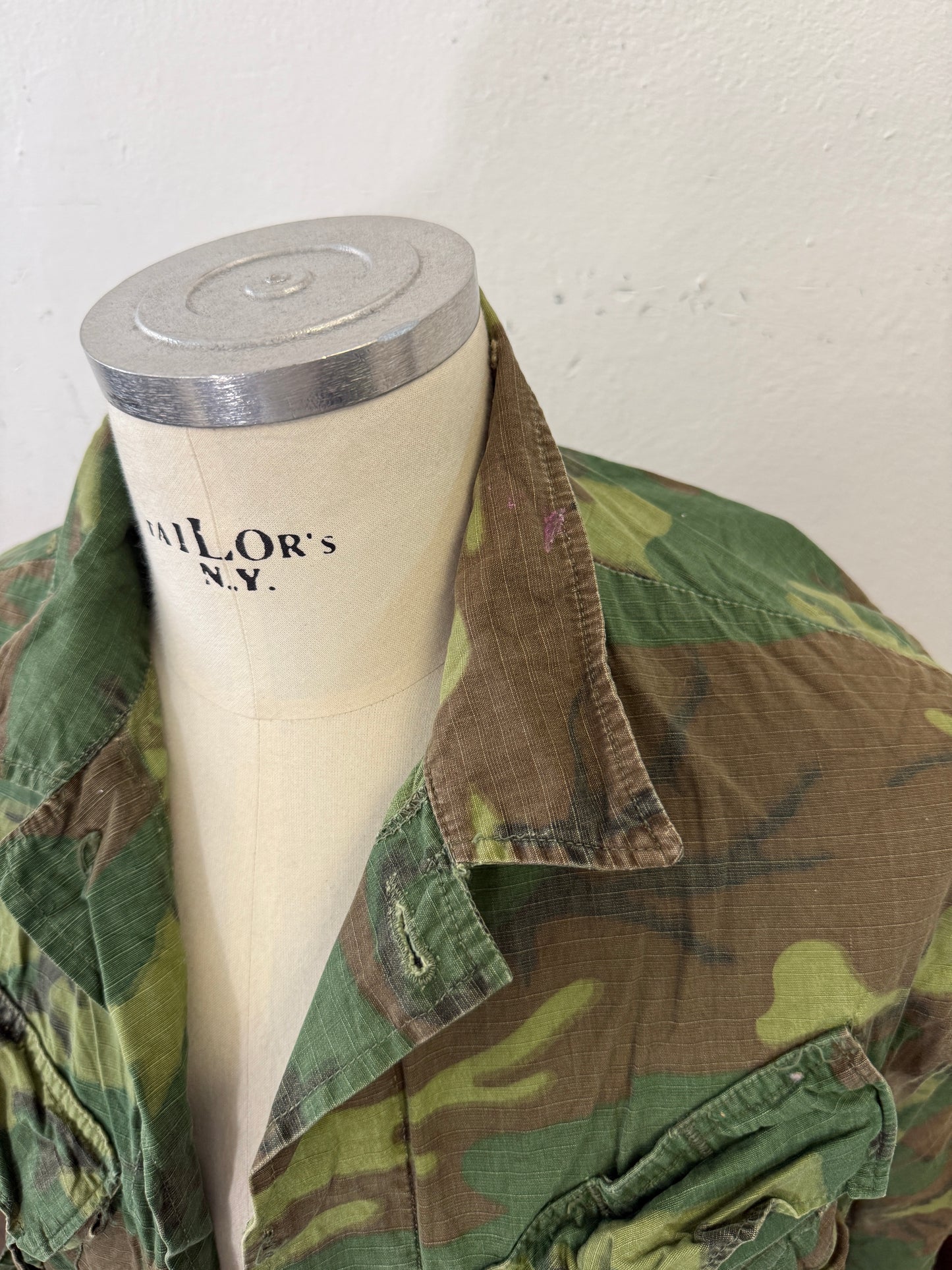 Vintage 60’s Ripstop Jungle Jacket ERDL Us Army “M”