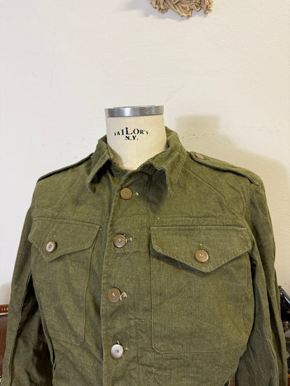 Vintage Selvedge 50’s British Army Jacket “S”