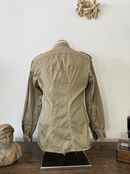 Vintage Italian Army Shirt “M/L”