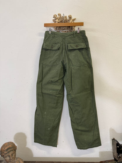 Vintage Og 107 Us Army Fatigue Pants “W29”