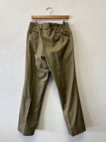 Vintage 70’s Italian Army Chino Pants “W33”