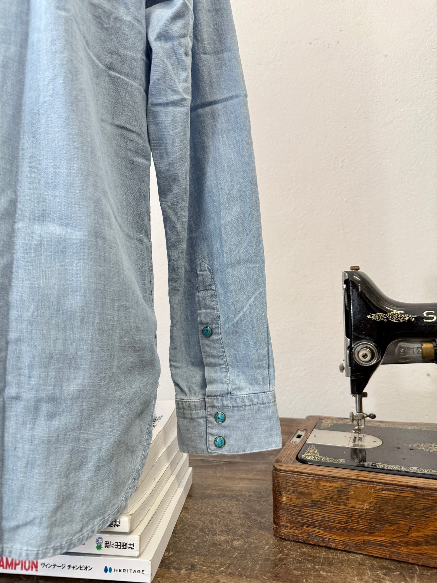 Western Chambray Shirt Flagstaff - Chesapeake’s