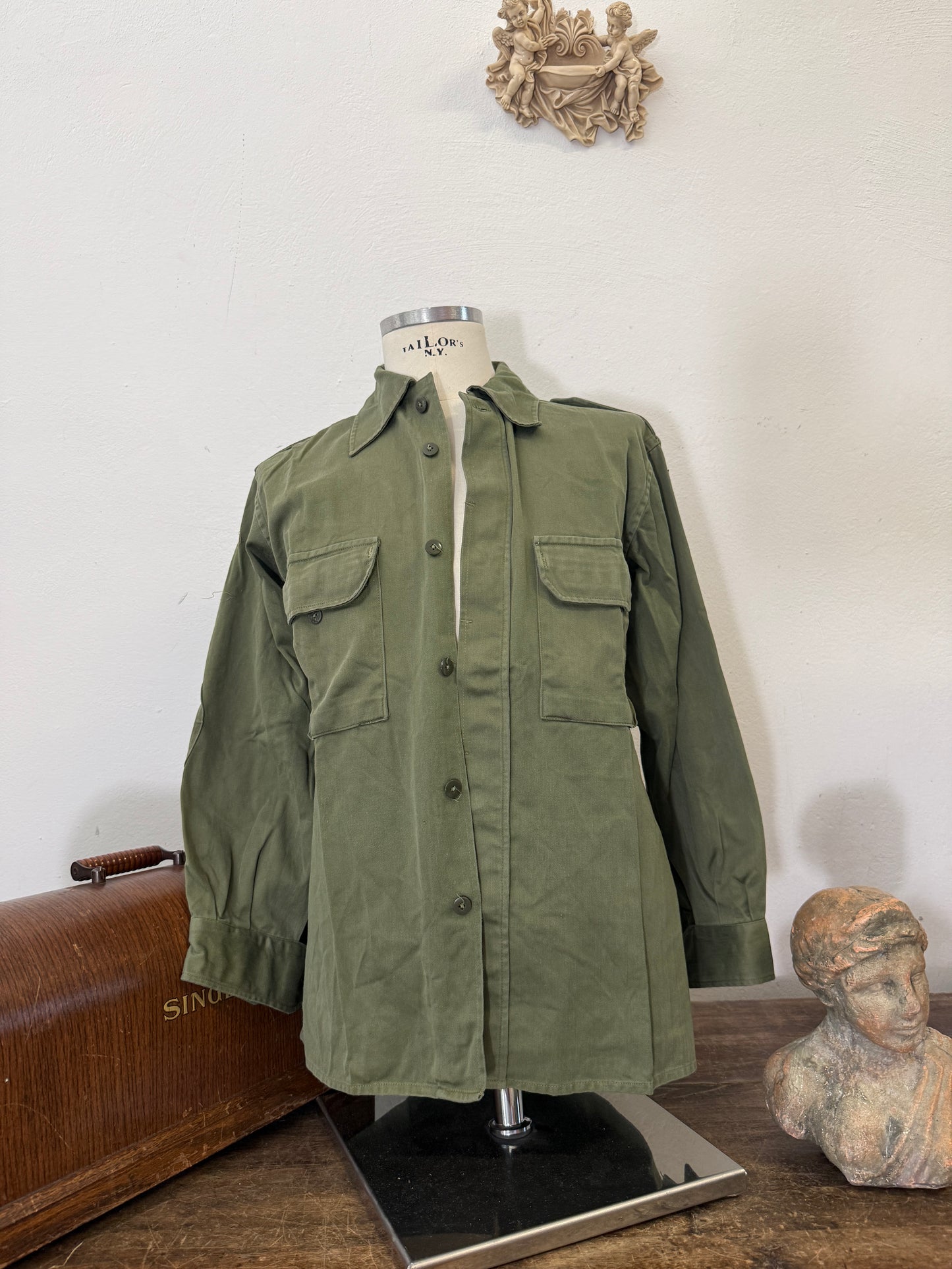 Vintage Spanish Army Shirt “M”