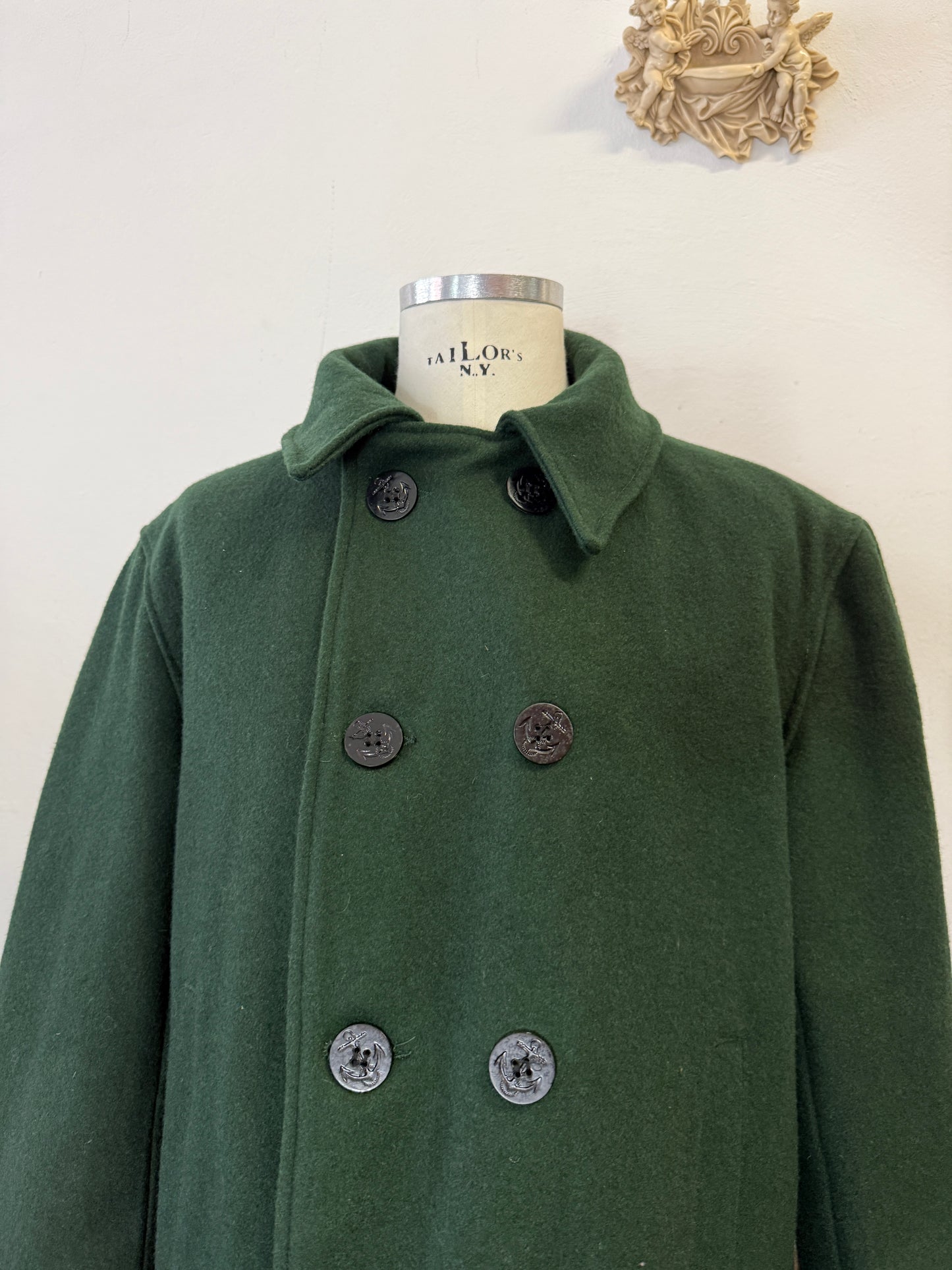 Vintage 90’s Peacoat Made in Usa “M/L”
