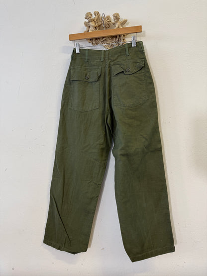 Vintage Fatigue Pants Us Army “W27”