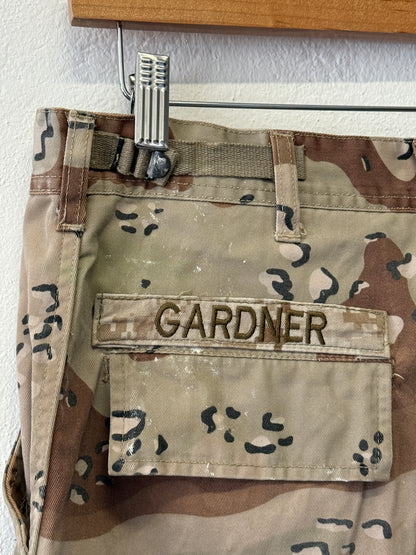 Vintage BDU Cargo Pants Made in Usa Desert Chocolate  “W33”