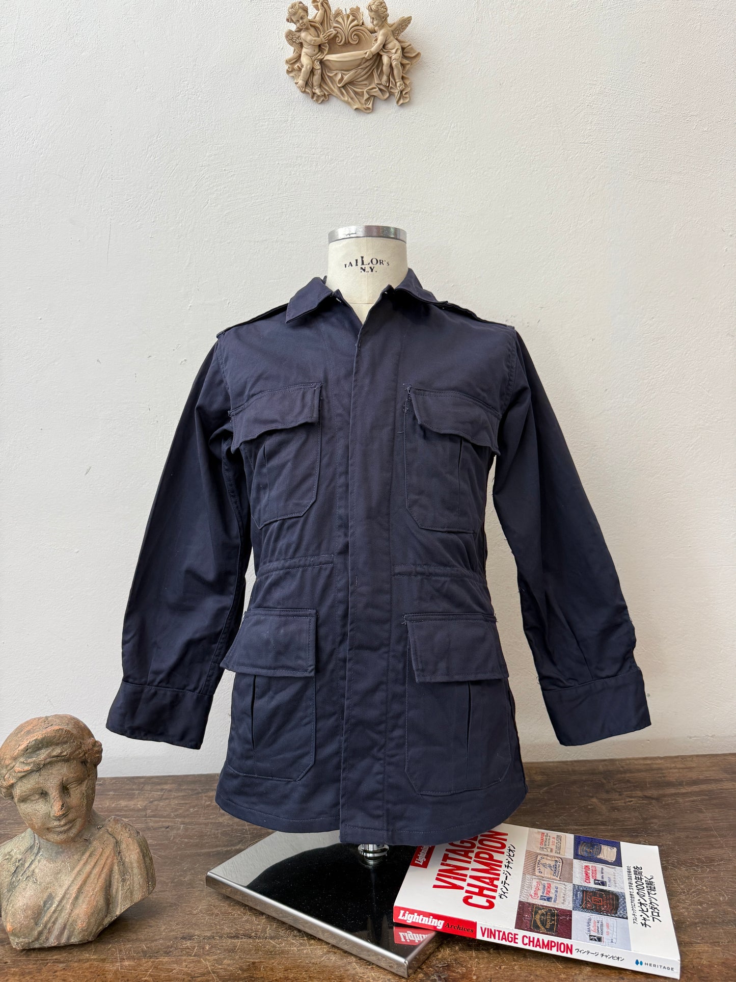 Vintage Greek Army Work Jacket S”