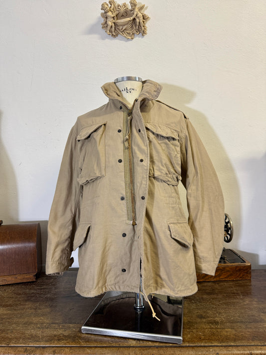 Vintage Khaki Field Jacket M65 Us Army  “M”