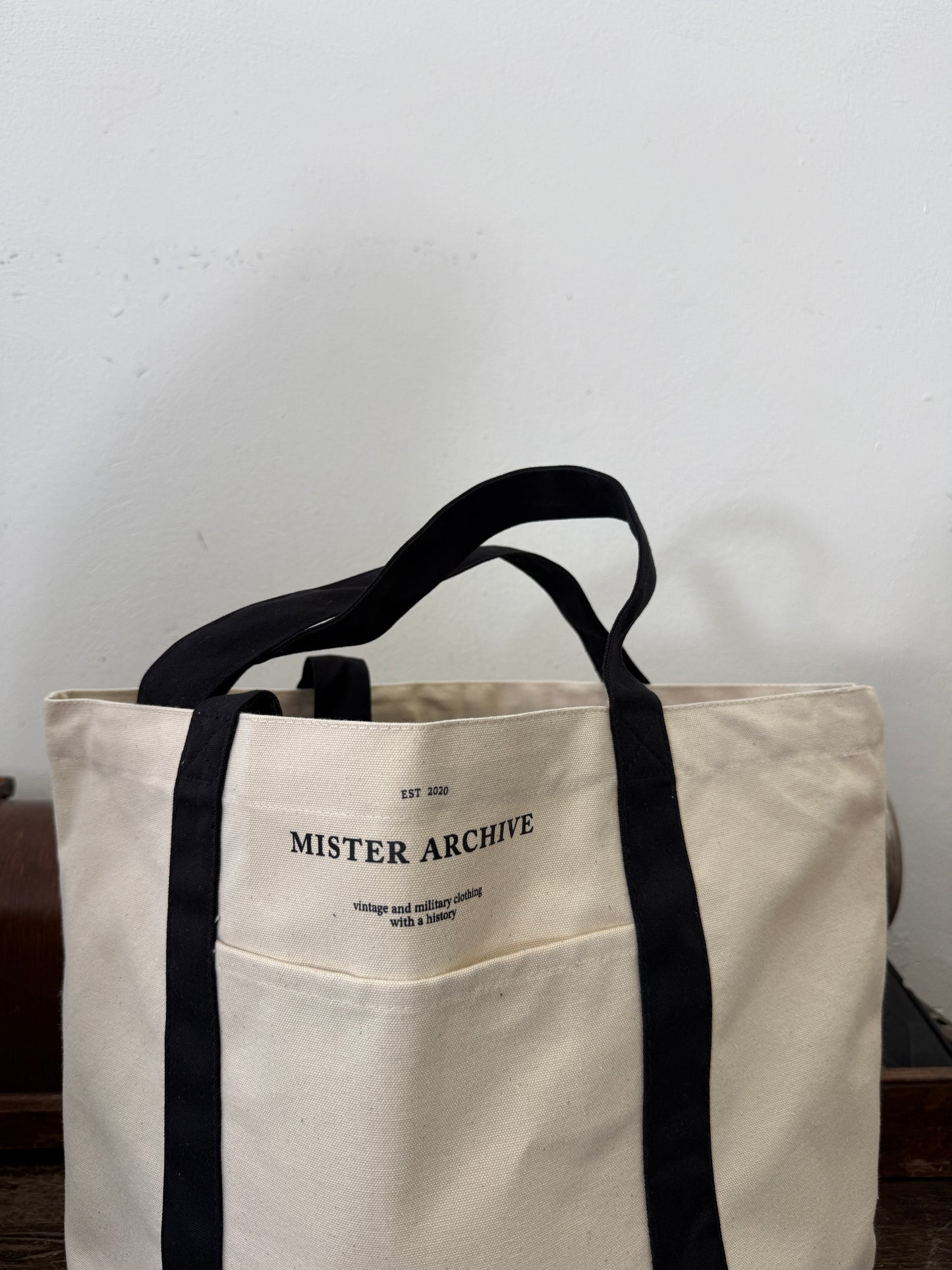 Black Tote Bag - Mister Archive®