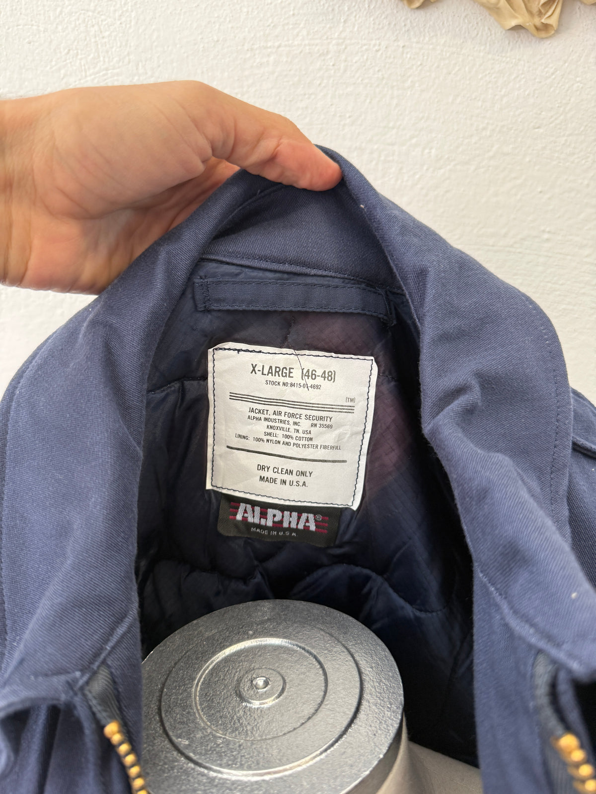 Bomber Jacket Made in Usa - Alpha “XL”