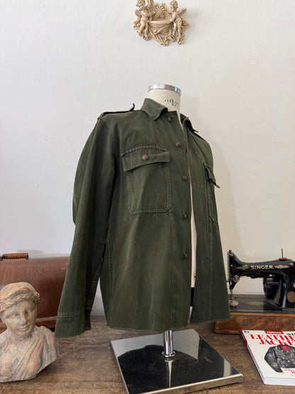 Vintage 80’s Faded Hungarian Army Shirt “M”