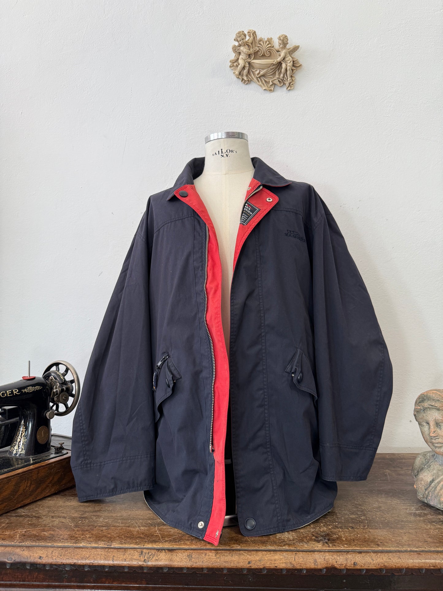 Vintage Reversible Boat Jacket “XXL”