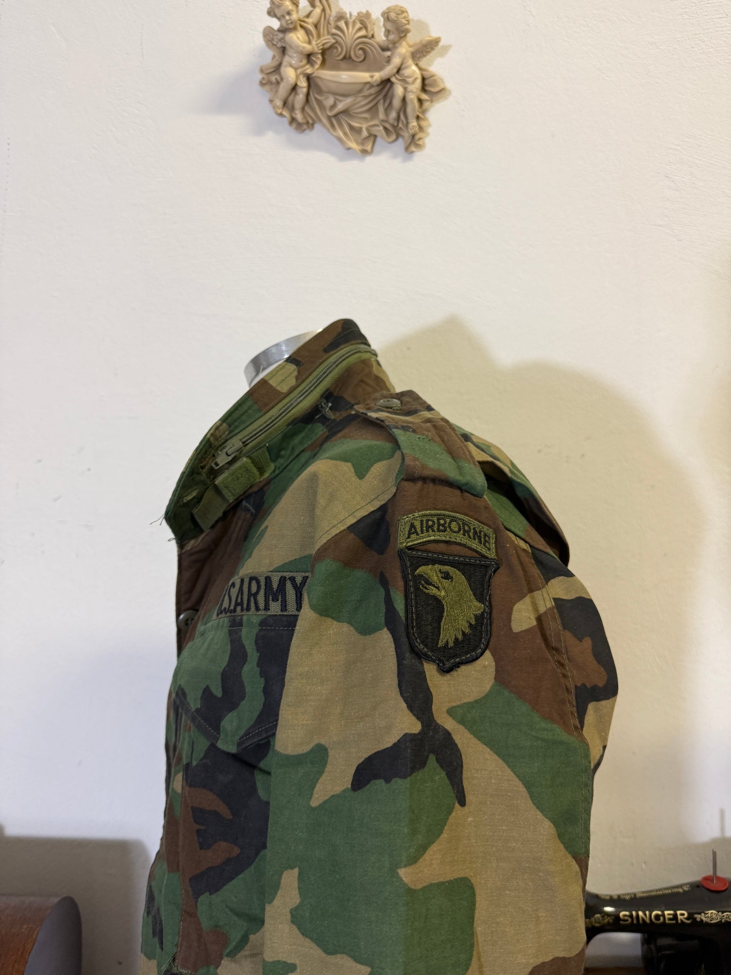 Vintage Woodland Field Jacket M65 Us Army “XS”