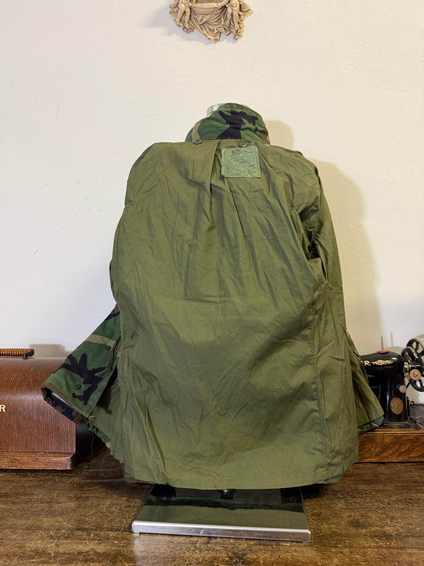 Vintage Woodland Field Jacket M65 Us Army “L”