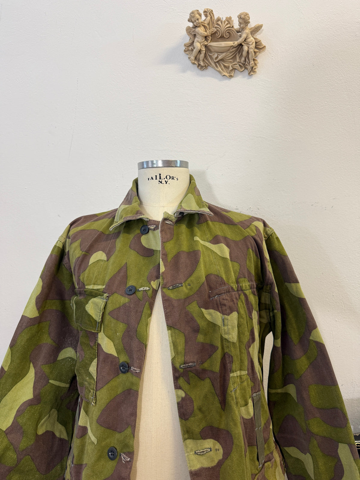 Vintage 60’s Rare Finnish Camo Jacket “L/XL”