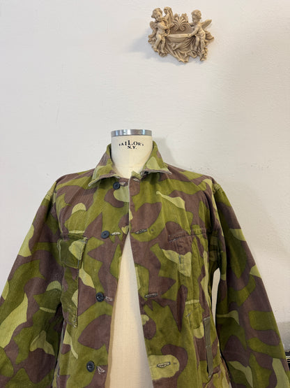 Vintage 60’s Rare Finnish Camo Jacket “L/XL”