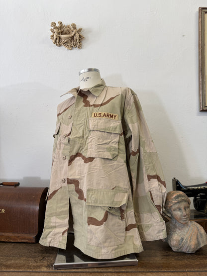 Vintage BDU Camo Jacket Ripstop US Army – XL