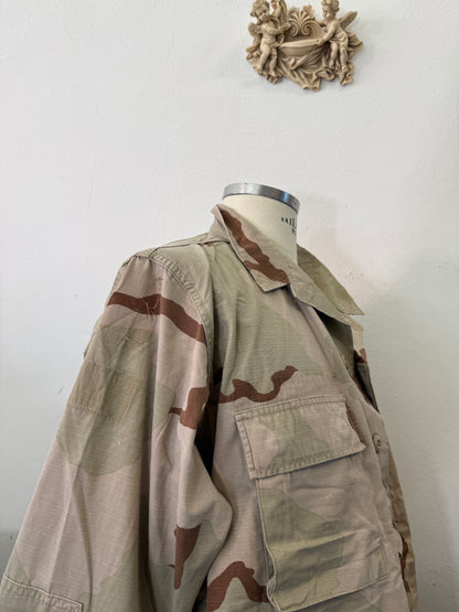 Vintage BDU Camo Jacket Ripstop US Army – XL