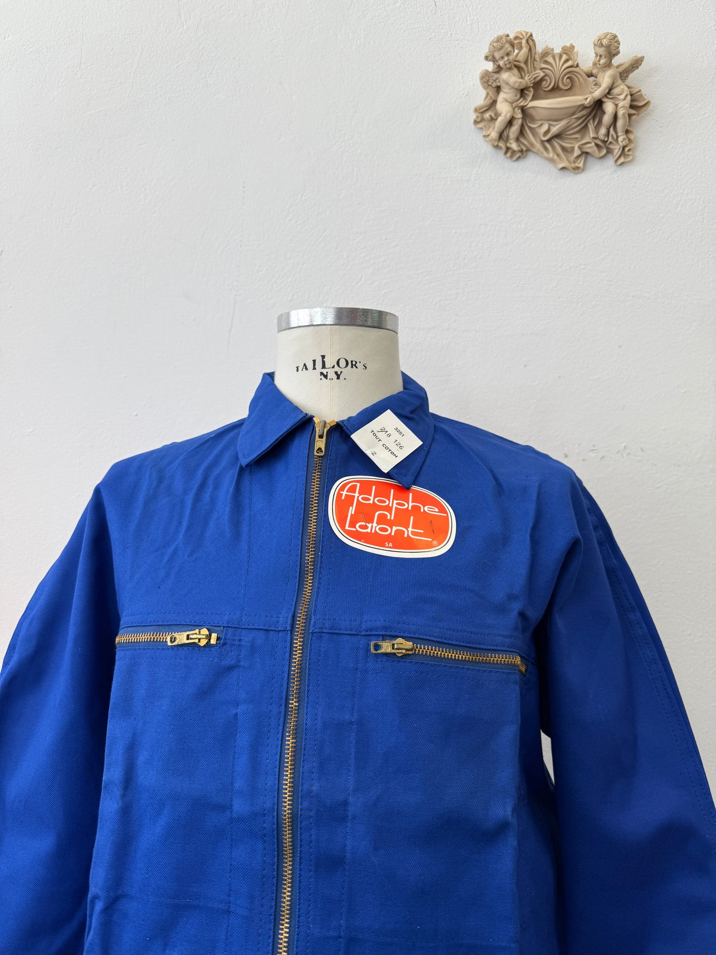 Vintage Adolphe Lafont 70’s French Work Jacket “L”