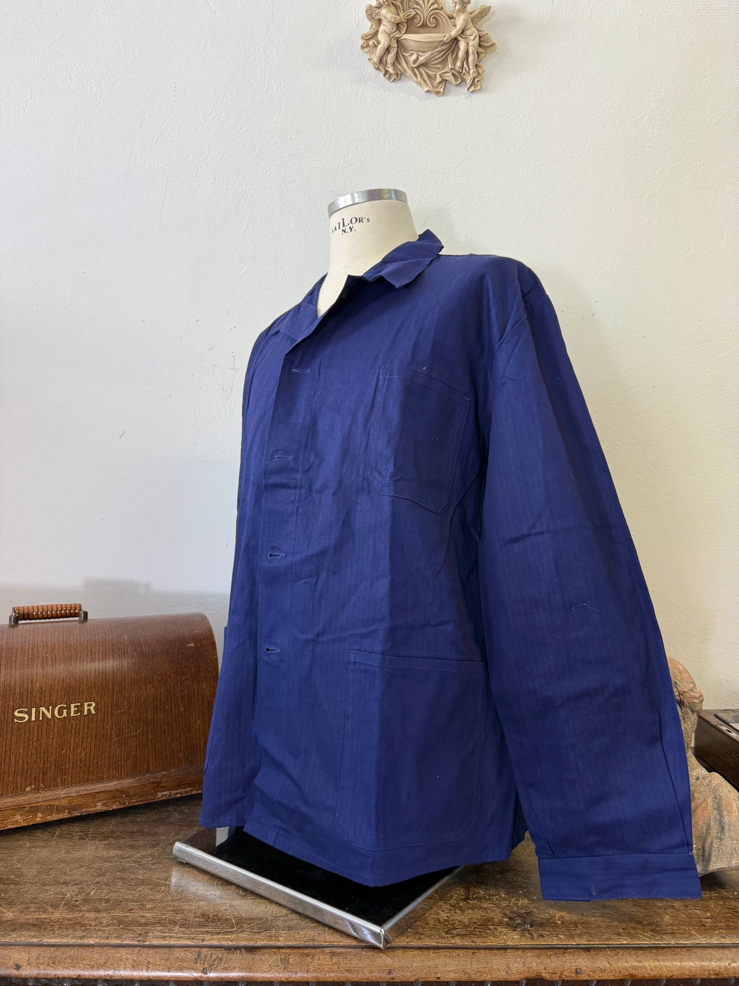 Vintage 90’s German Army Work Jacket HBT “XL”