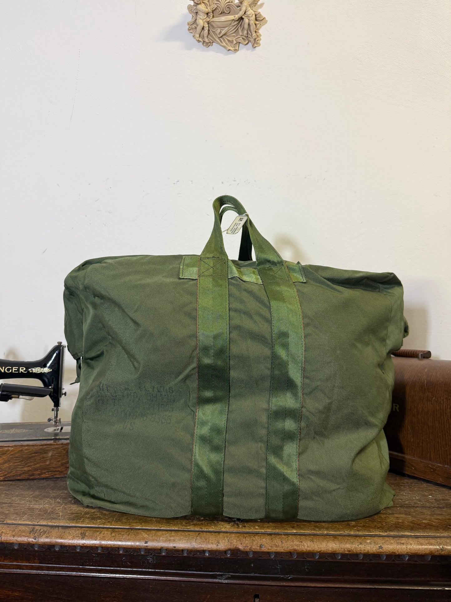 Vintage Nylon Us Flyers Kit Bag