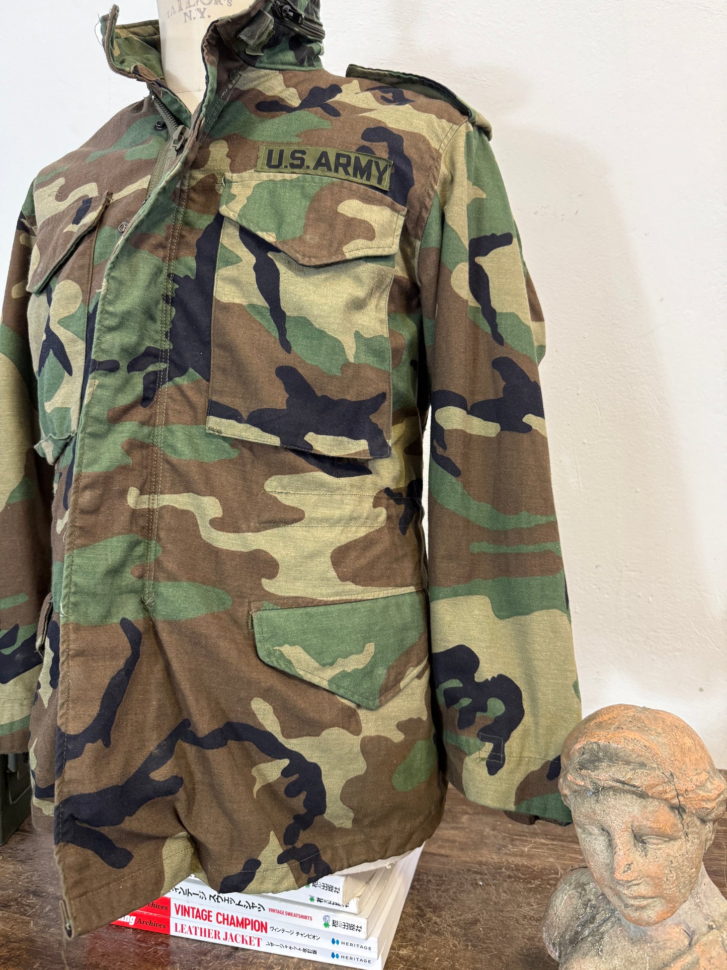 Vintage Woodland Field Jacket M65 Us Army “S”