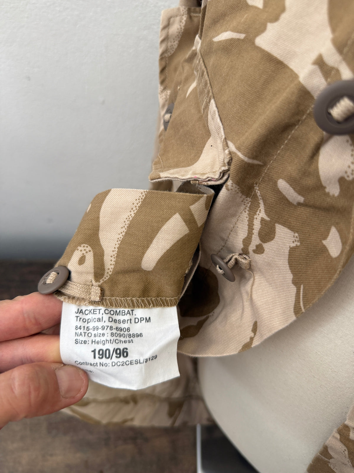 Vintage British Army Dpm Jacket “XL”