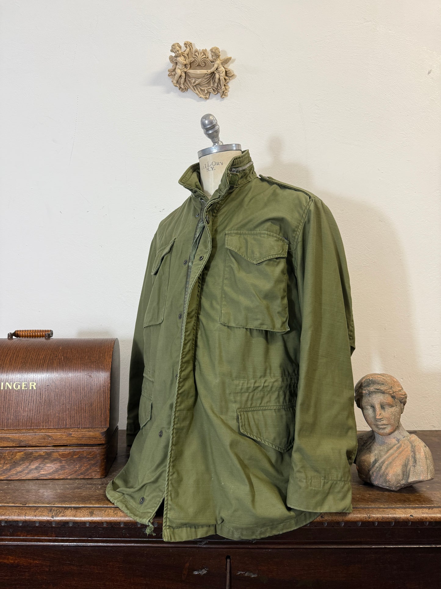 Vintage Field Jacket M65 Us Army First Pattern “L/XL”