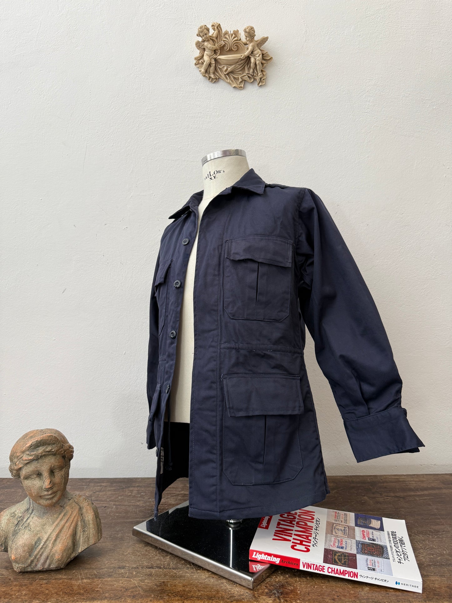 Vintage Greek Army Work Jacket S”