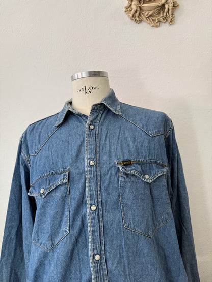 Vintage Lee Denim Shirt “L”
