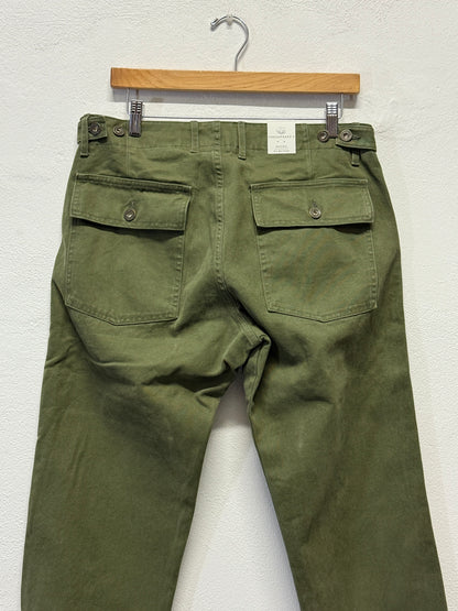 Fatigue Pant Canvas Degrasse Army Green - Chesapeake’s