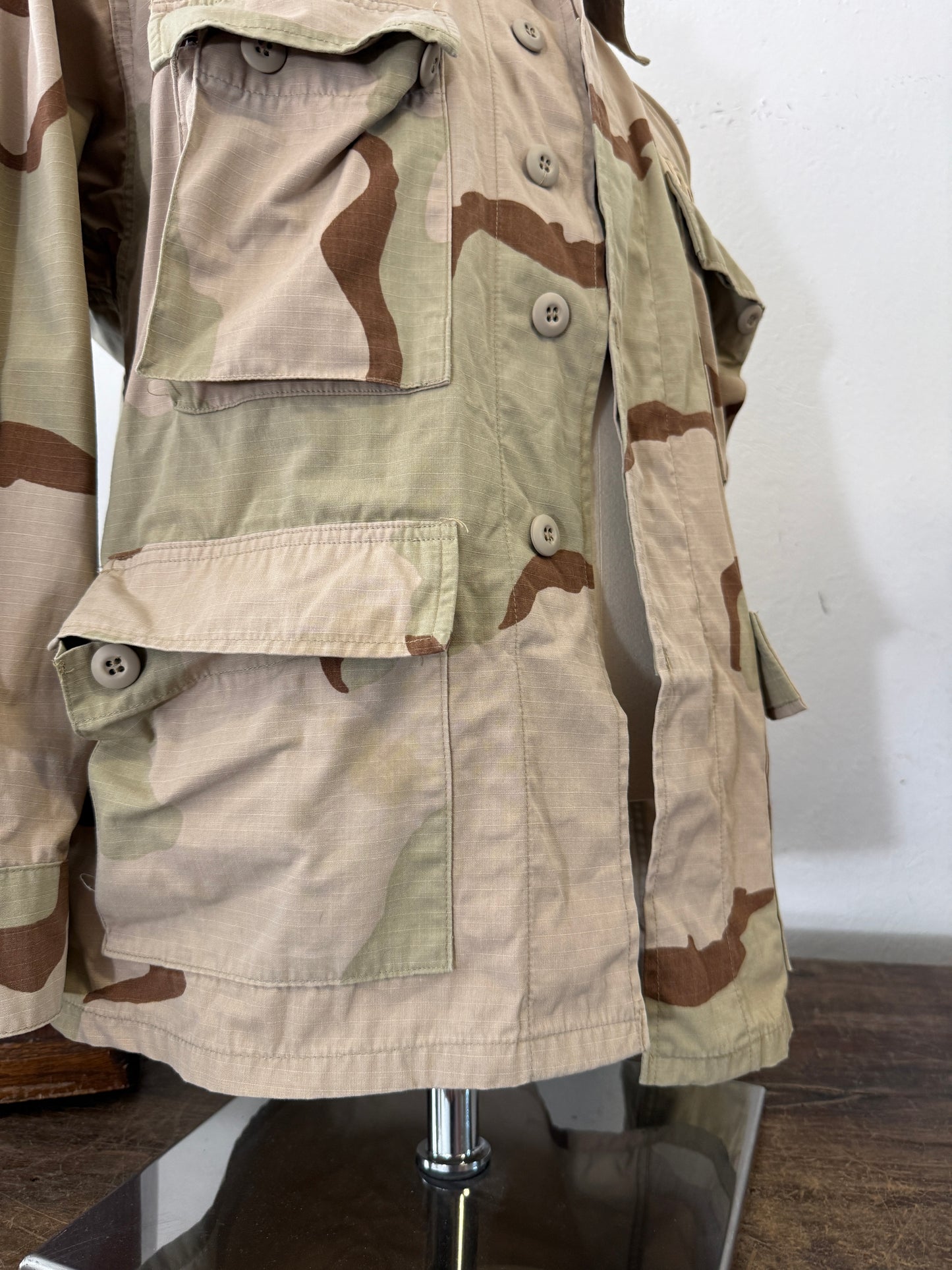 Vintage BDU Camo Jacket Ripstop US Army “M”
