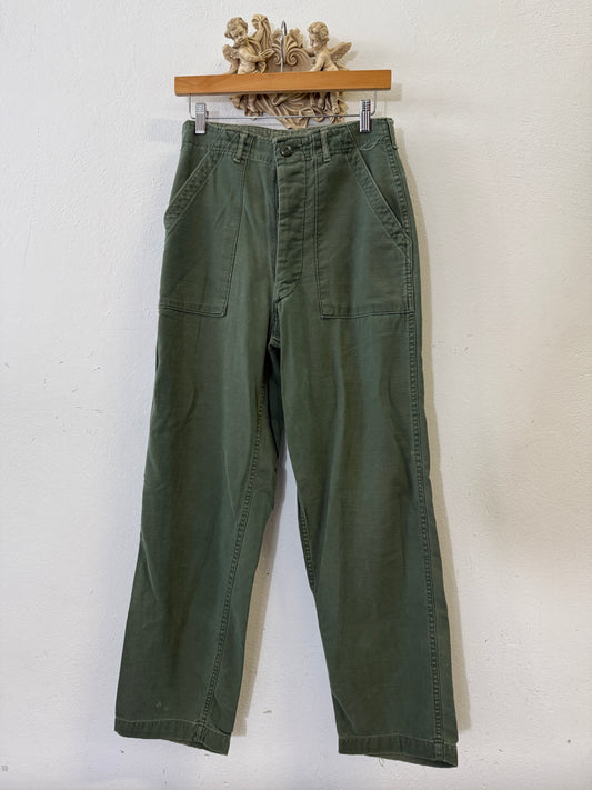 Vintage Fatigue Pants Us Army “W28”